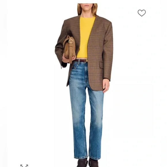 Vintage Giorgio Armani Collezioni 100% wool riding blazer made in Italy size 40 - Picture 6 of 6